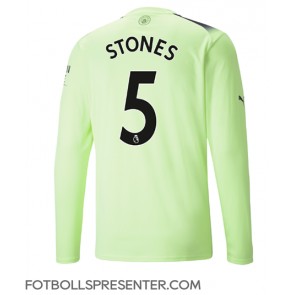 Manchester City John Stones #5 Tredje Matchtröja 2022-23 Långärmad